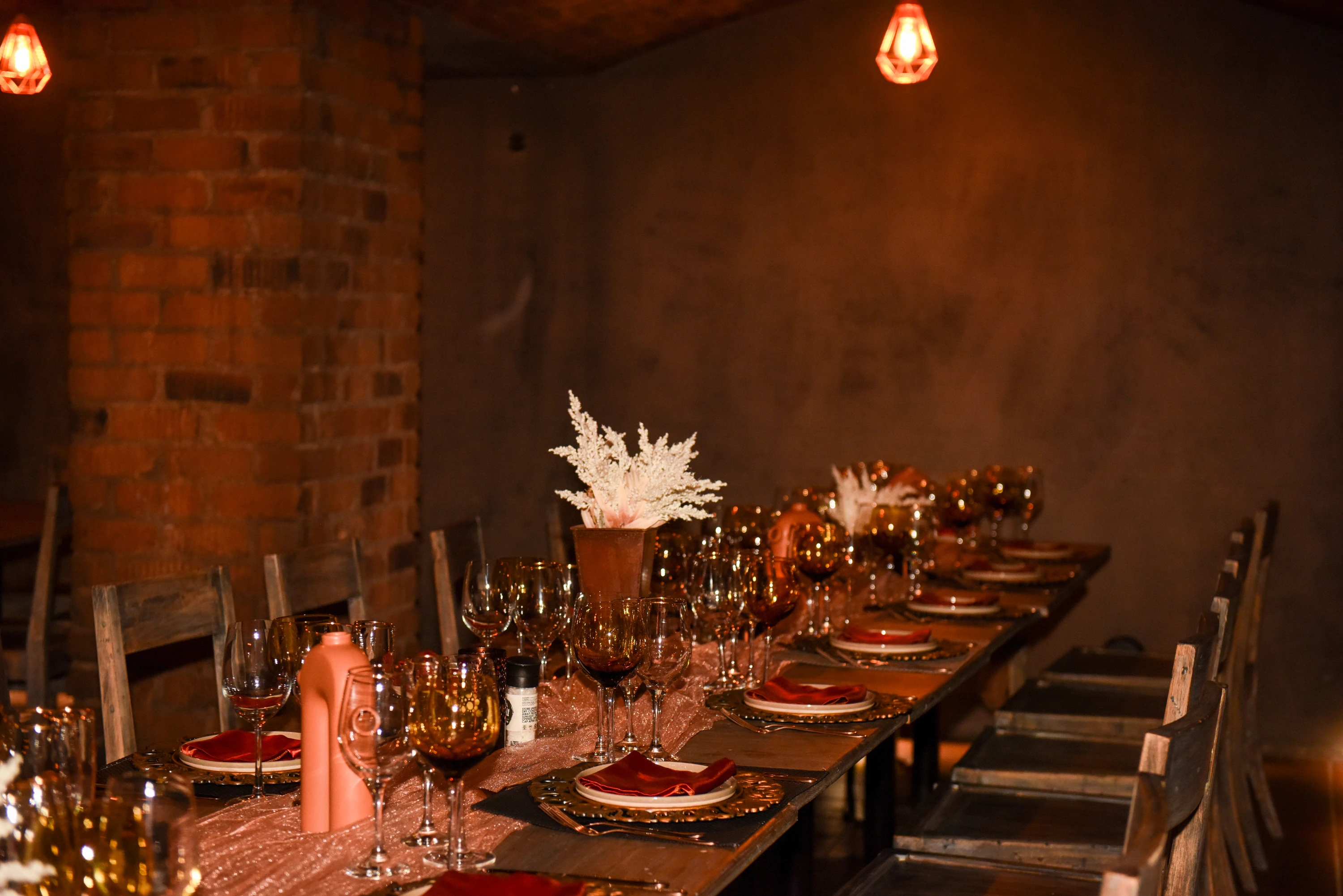 The Wine Cellar  at the Riverside Sun has a bar and a separate seating area for food and wine pairings. 