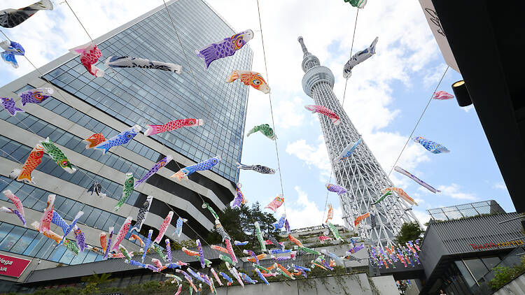 Tokyo Skytree Town Koinobori Festival
