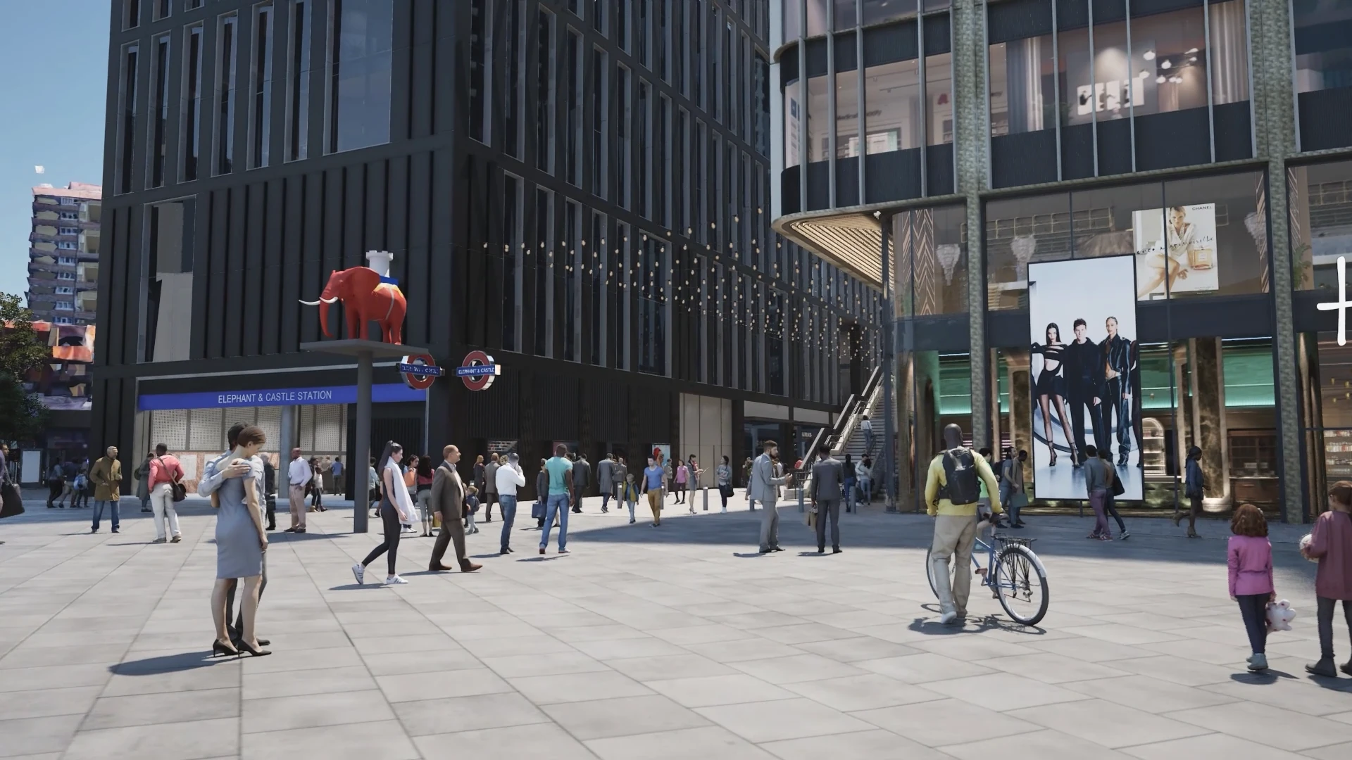 Plans for The Elephant shopping centre in Elephant and Castle