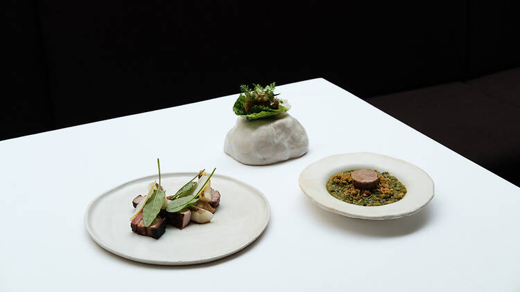 Selection of dishes from Osip’s Table d'Hôte menu