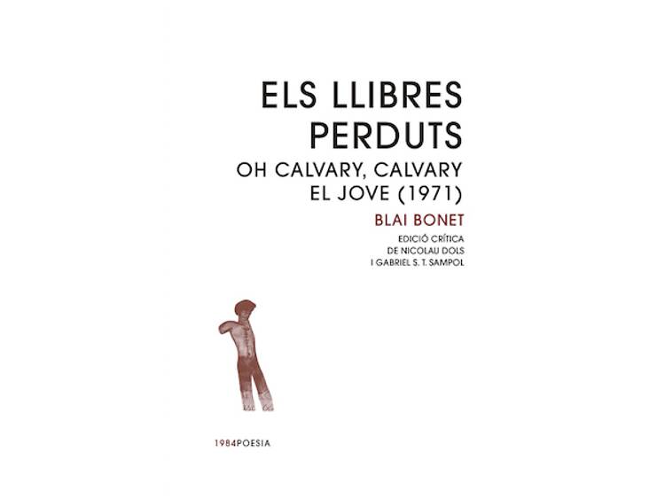 'Els llibres perduts', de Blai Bonet