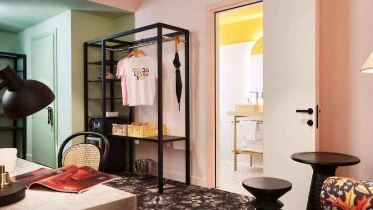 Mama Shelter Roma bedroom