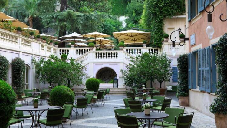 Hotel de Russie in Rome, Italy