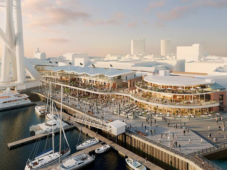 The UK’s only waterfront outlet shopping centre is getting a transformational £45 million revamp
