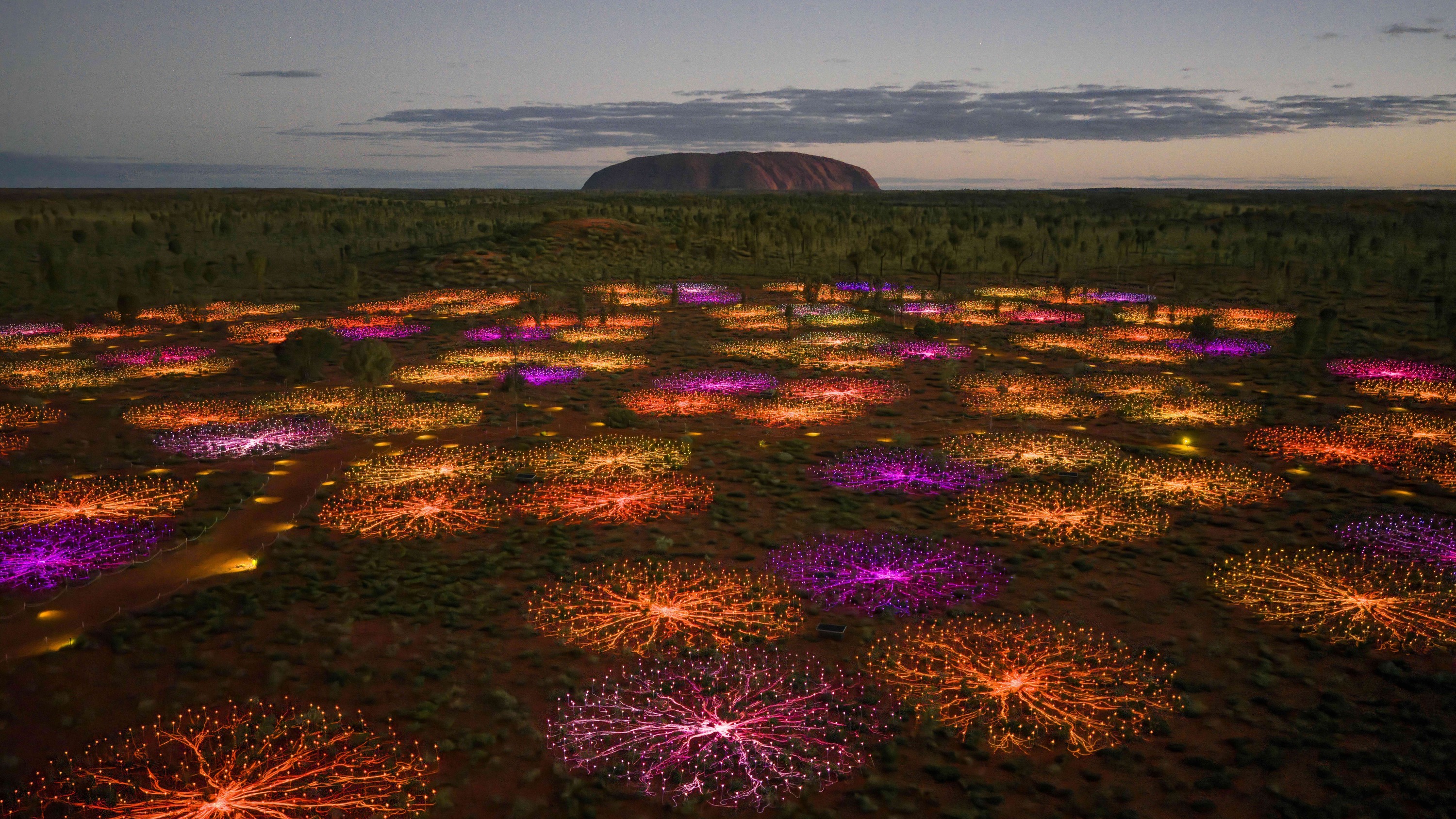 Uluṟu’s iconic ‘Field of Light’ turns 10 – and it’s still one of Australia’s most magical experiences