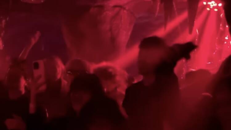 Lose yourself to raw industrial techno when KULT takes over Hell Cave