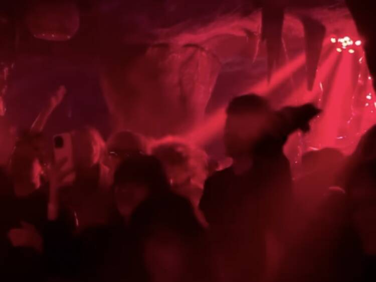 Lose yourself to raw industrial techno when KULT takes over Hell Cave
