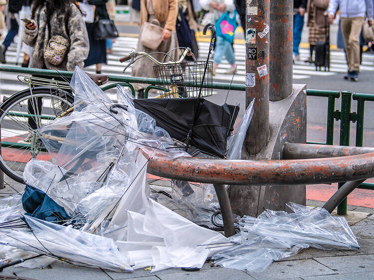 Shibuya is introducing more rubbish bins and ¥2,000 fines for littering