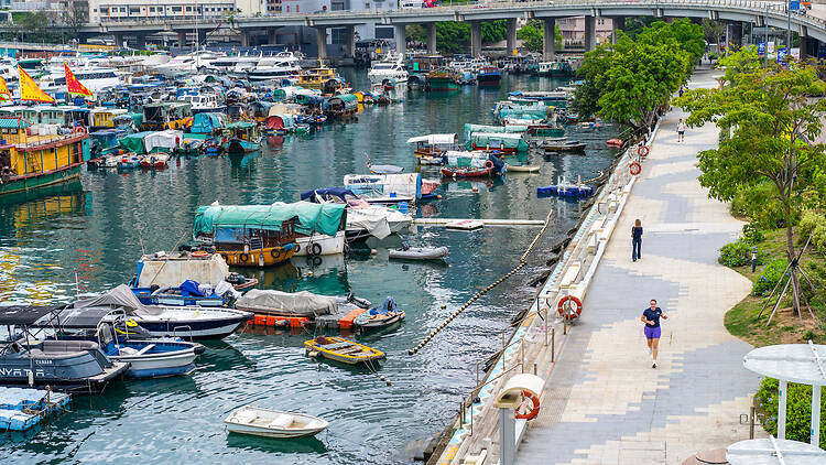 Revitalised Typhoon Shelter Precinct in Causeway Bay Revitalised Typhoon Shelter Precinct in Causeway Bay