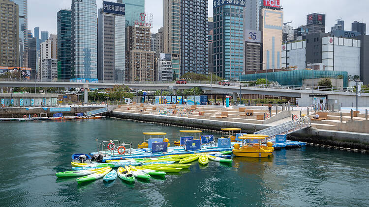 Water Sports and Recreation Precinct and HarbourChill in Wan Chai Water Sports and Recreation Precinct and HarbourChill in Wan Chai