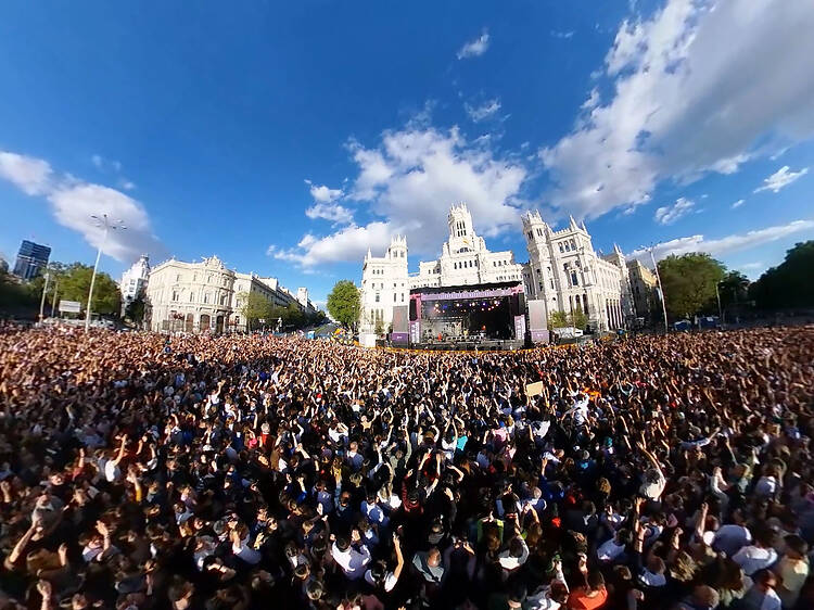La plaza de Cibeles volverá a acoger este gran festival de música gratuito