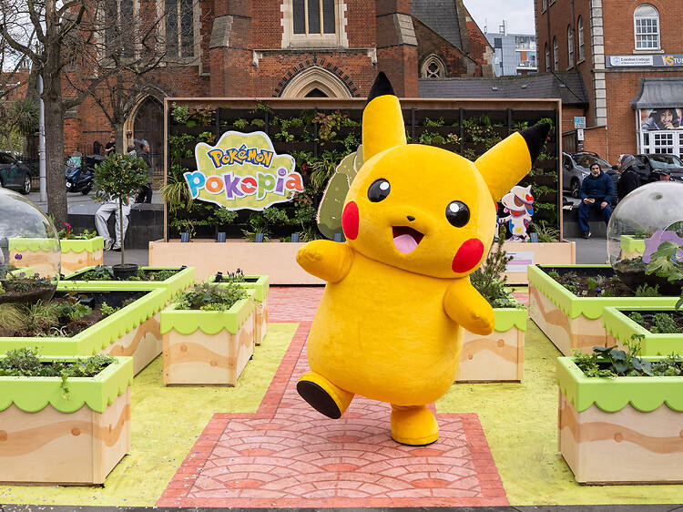 A new official Pokémon garden just opened in London – and it’s free to visit