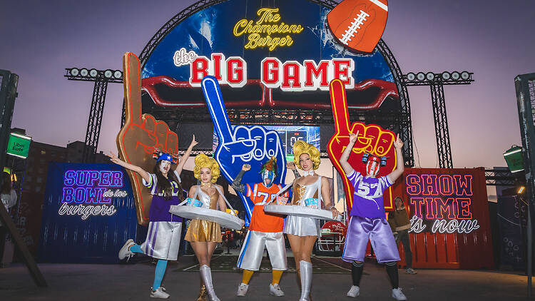 The Champions Burger a Westfield La Maquinista