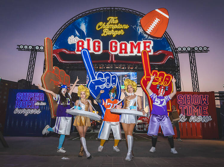 The Champions Burger a Westfield La Maquinista