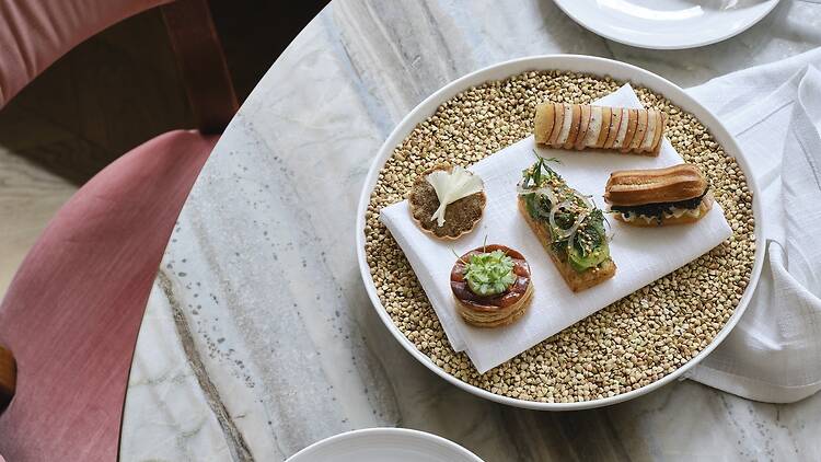 Entrees and snacks at Franca, Potts Point