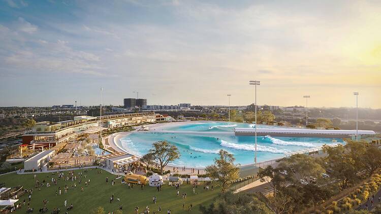 Perth Surf Park render