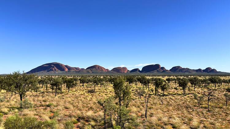 Hike around the rock domes of Kata Tjuṯa