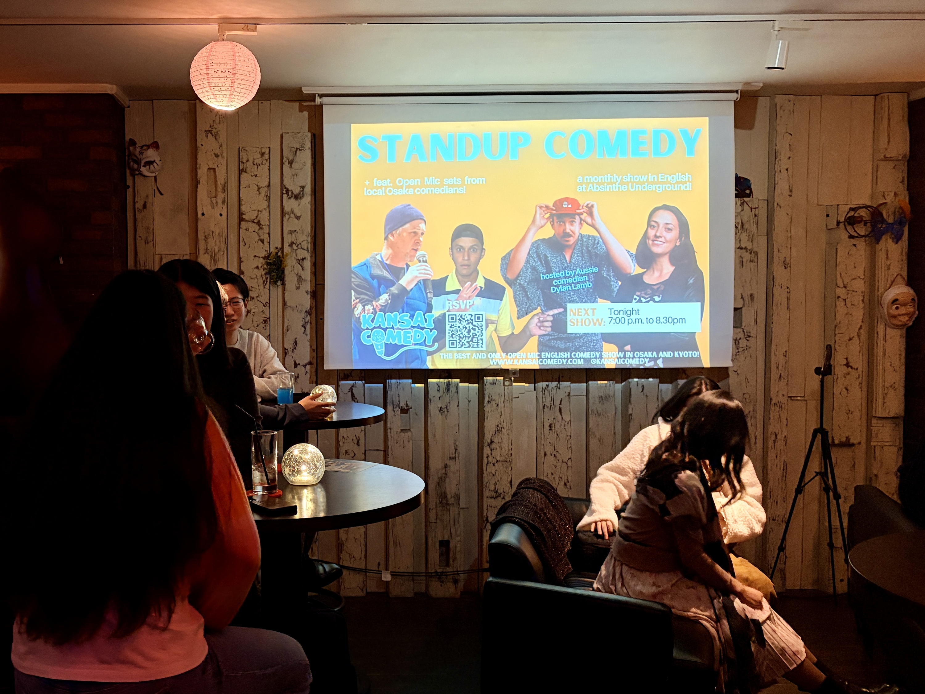 Temu mic stands and big dreams: a night out at Osaka’s newest comedy club