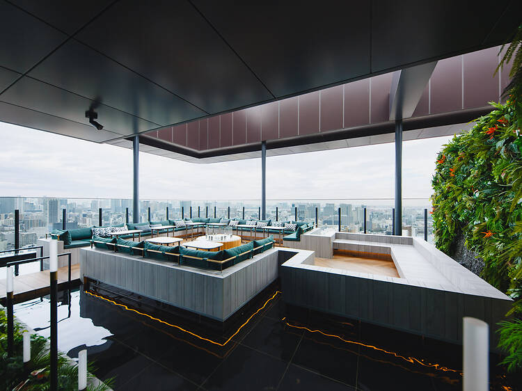 The TRAVELERS HOUSE ROOFTOP BAR