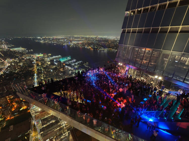 This epic dance party will take place 1,100 feet above Hudson Yards