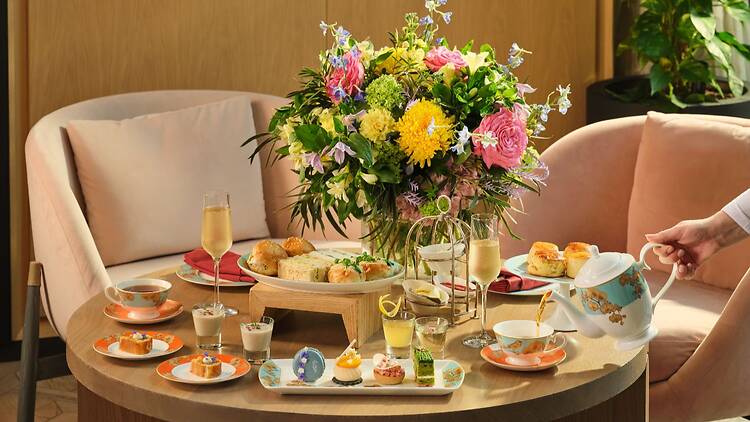 Escape the City buzz with a luxurious afternoon tea and half a bottle of Taittinger