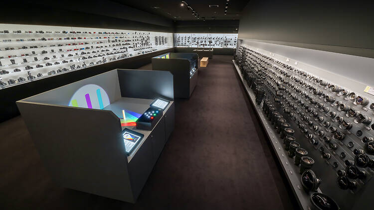 500台のレンズに見つめられる。