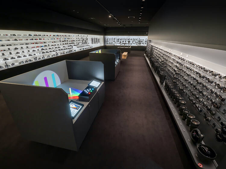 500台のレンズに見つめられる。