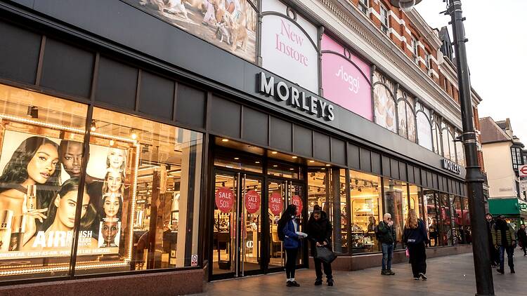 Morleys department store Shopfront of Morleys department store in Brixton