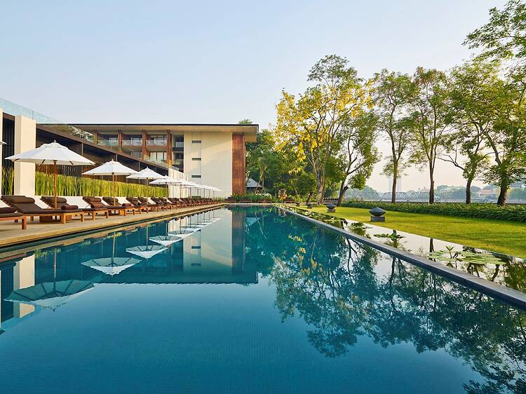 Get soaked in style at Anantara’s White Pool Party