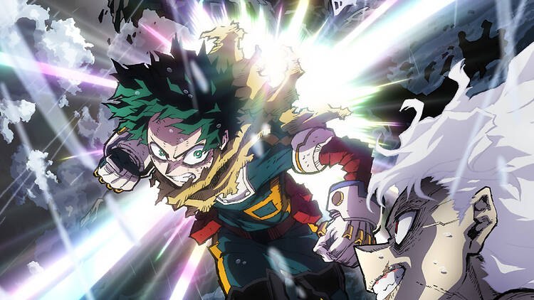 the My Hero Academia poster