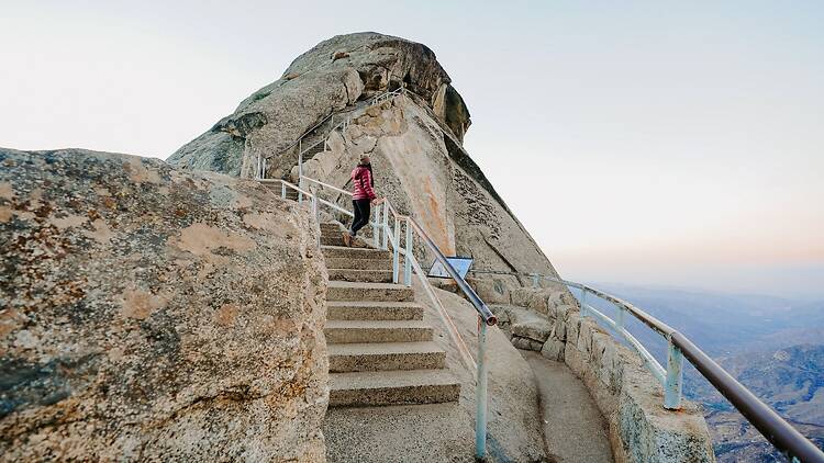 Staircase at Moro Rock