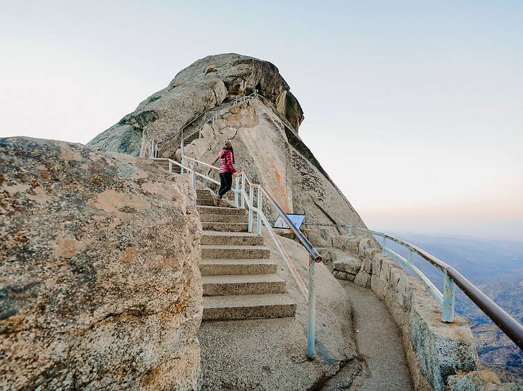 Staircase at Moro Rock