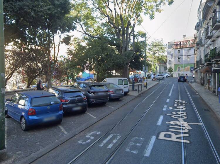 Rua da Graça sem Carros
