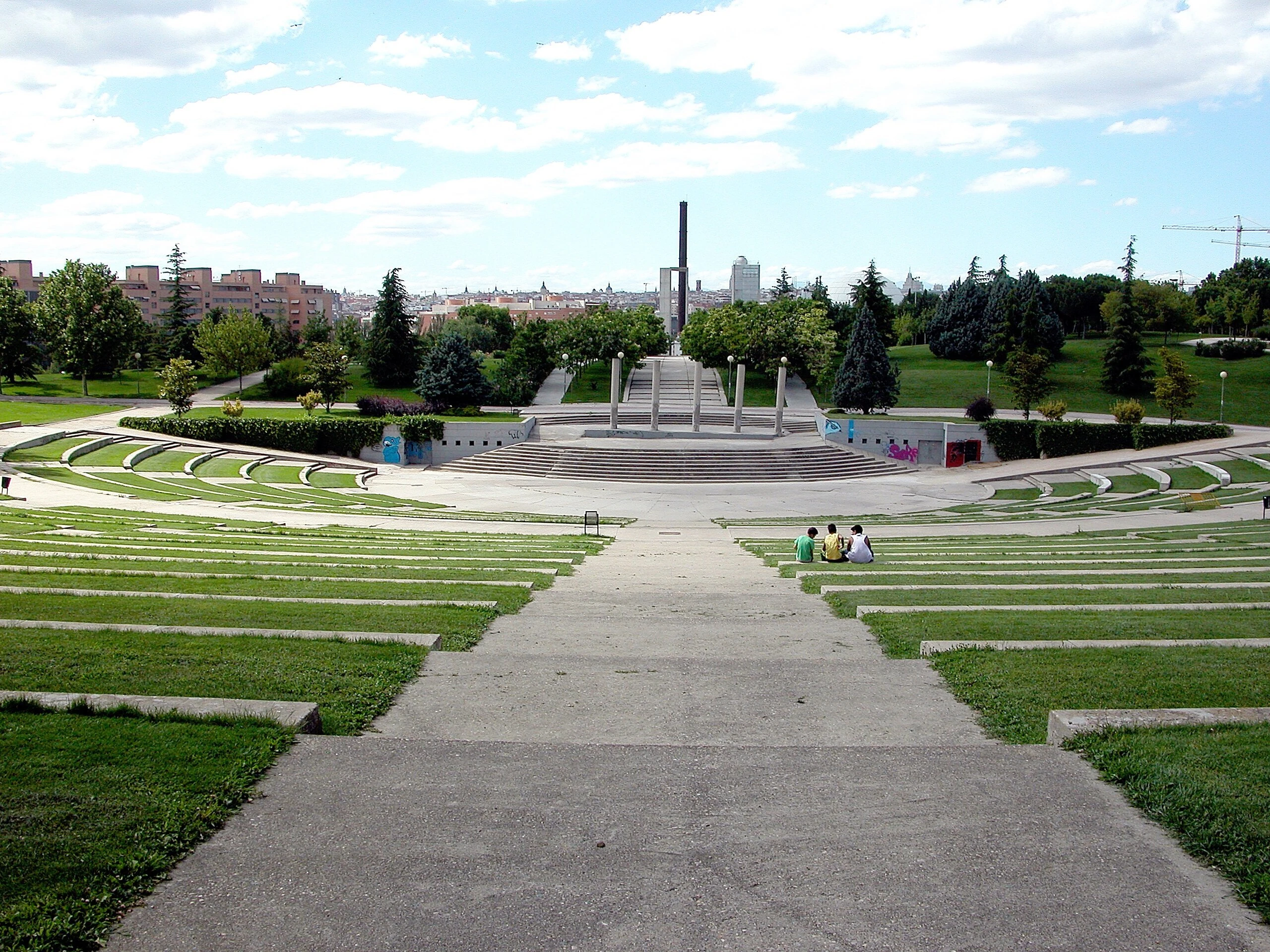 Auditorio del parque Enrique Tierno Galv&aacute;n. Ayuntamiento de Madrid