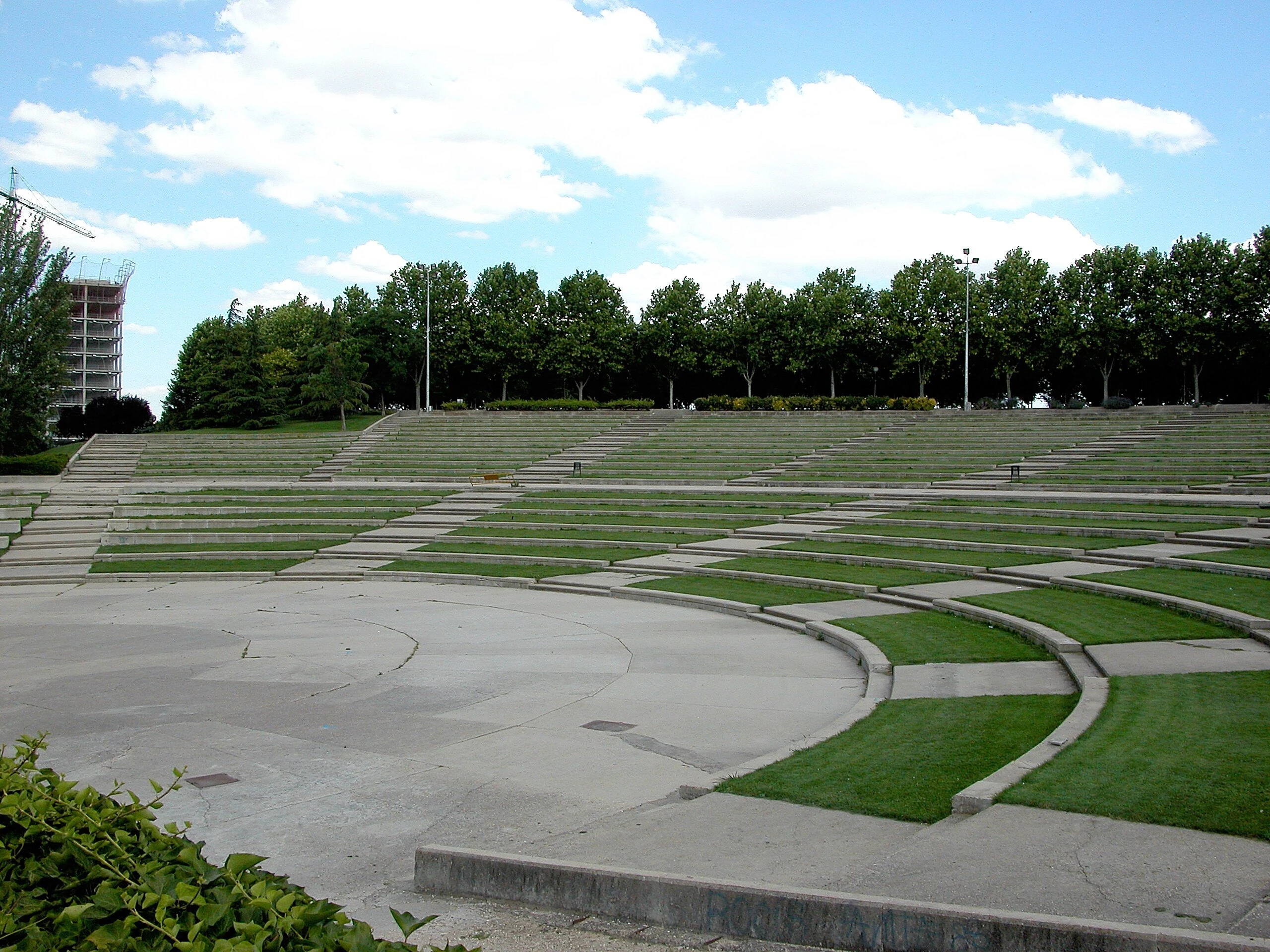 Auditorio del parque Enrique Tierno Galv&aacute;n. Ayuntamiento de Madrid