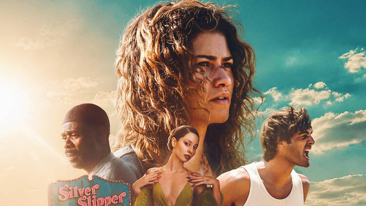 Euphoria season 3 key art shows all the characters together