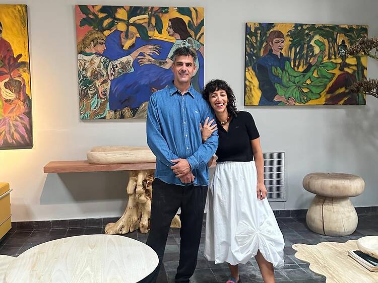 Estudio RUFFO & GIAMPOR: a living gallery of art and material
