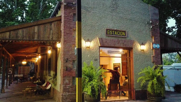 Estación Paso de los Andes Cultural Center: railway heritage, living art and a new cultural ritual