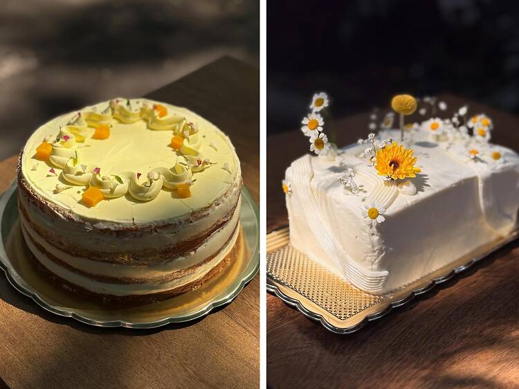 Pastel de mango y jazmín en Elena 147