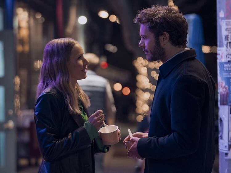 Kristen Bell and Adam Brody in ‘Nobody Wants This.’ Kristen Bell and Adam Brody in ‘Nobody Wants This.’