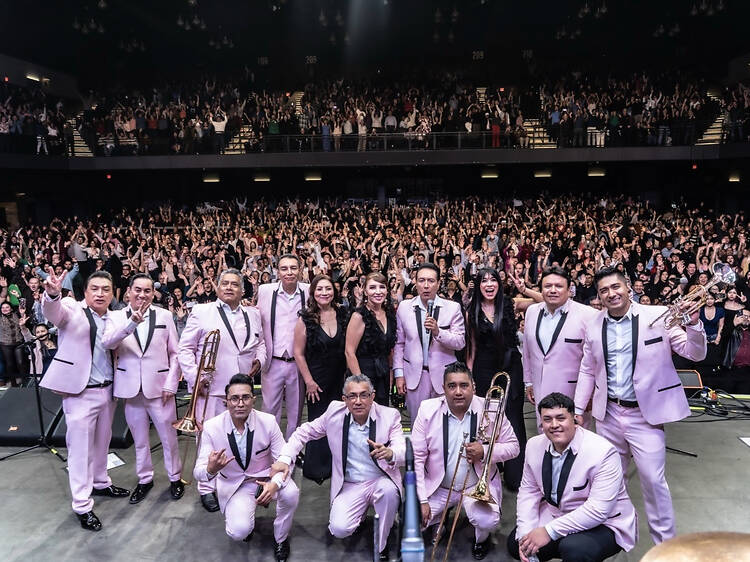 Banco Plata confirmó a Los Ángeles Azules con Andrea Bocelli gratis