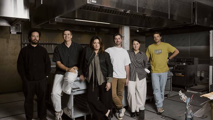 Team at Delmonte Italian Restaurant in Carlton, Melbourne