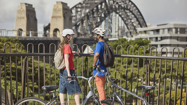 Cyclers on The GreenWay 