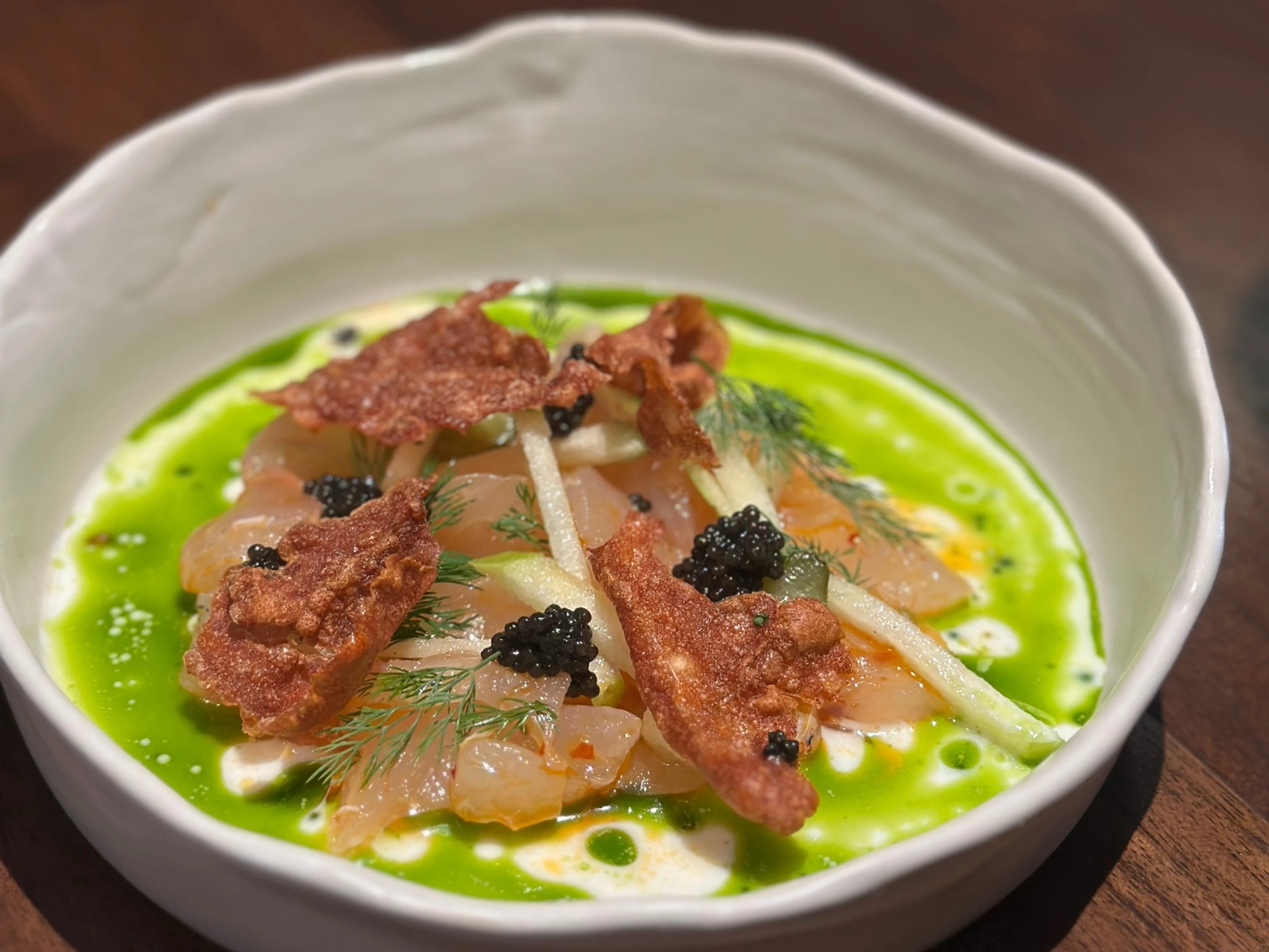 Cenzo sea bream crudo