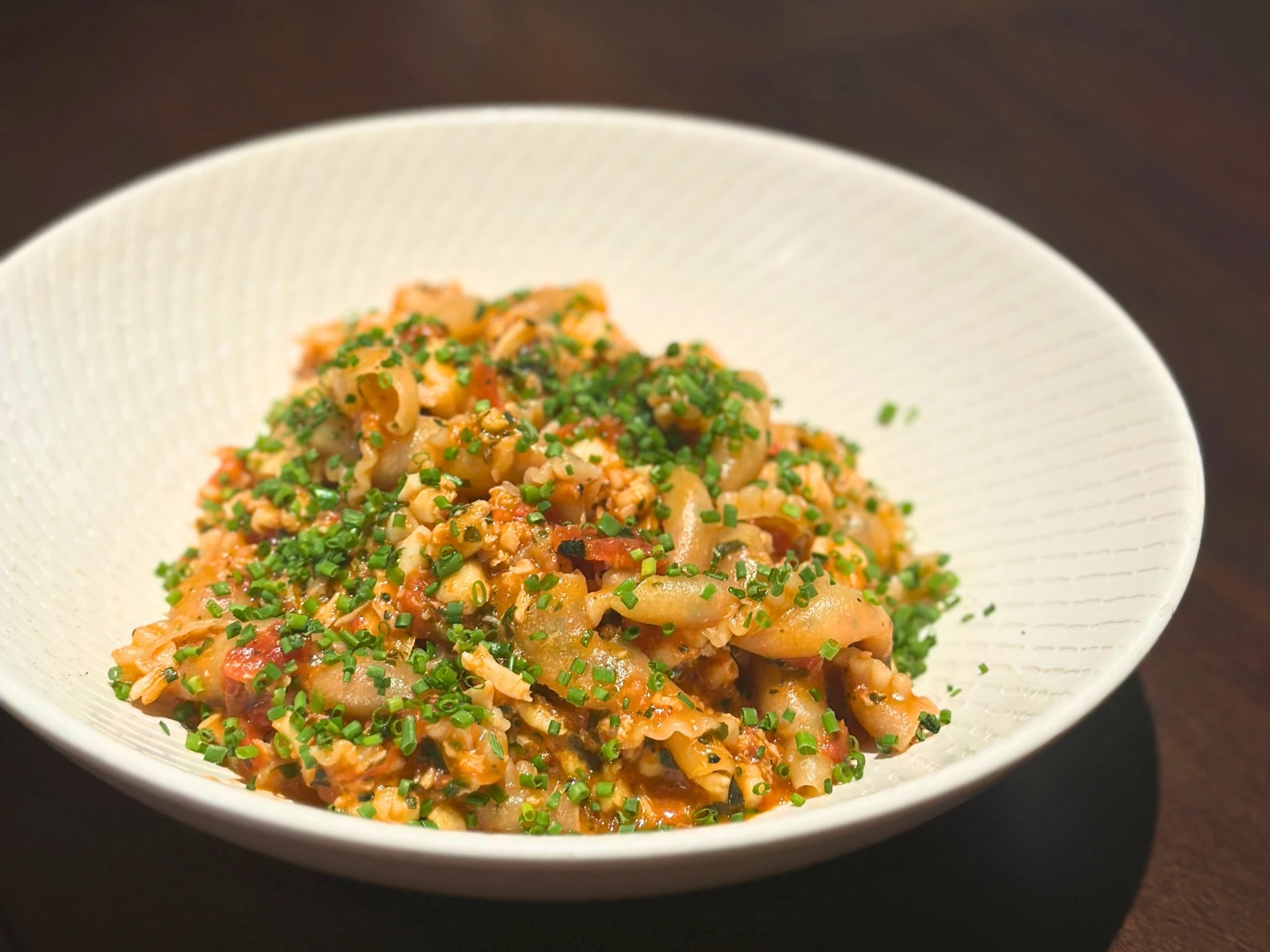 Cenzo slipper lobster campanelle