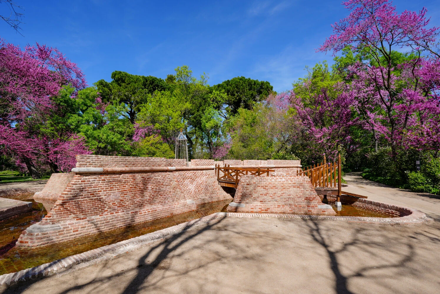 Fort&iacute;n del jard&iacute;n hist&oacute;rico El Capricho. Ayuntamiento de Madrid