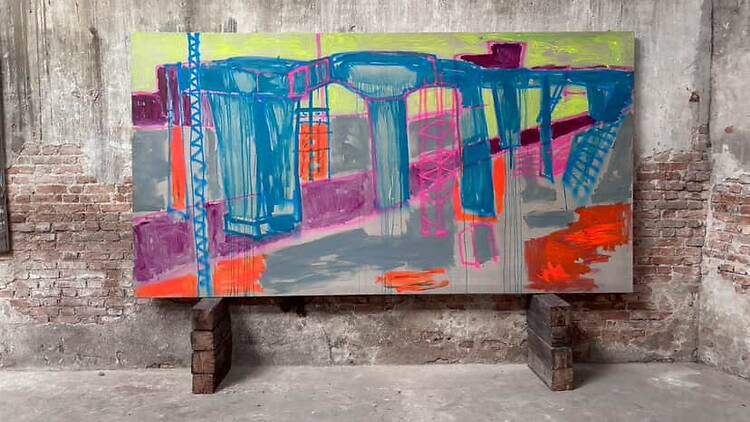 Painting through doubt at Haan Studio with Chatchai Notananda