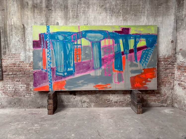 Painting through doubt at Haan Studio with Chatchai Notananda