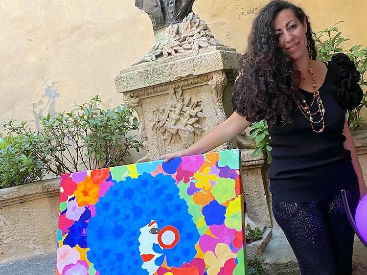 Colour and code at Alliance Française with Houda Bakkali