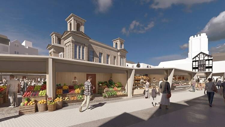 One of London’s oldest markets is set to be revamped – with a new roof terrace and food stalls